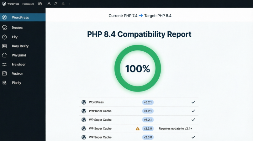 PHP 8.4 Migration — project screenshot
